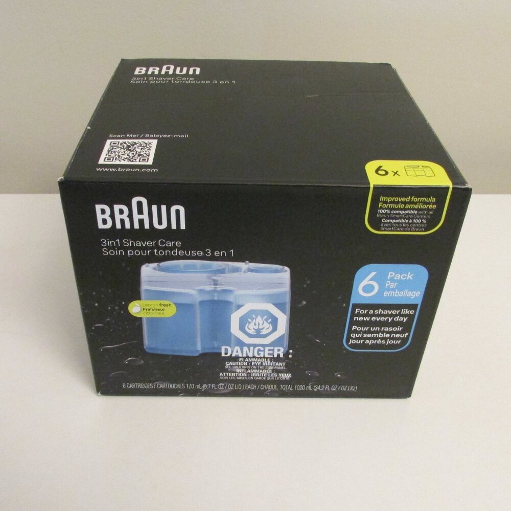 NEW Braun Shaver refill, 6 pack